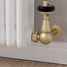 T-TRV-020-CR-BB-CU00 - Flatford Traditional TRV Corner Brushed Brass Thermostatic Radiator Valves With Sleeves T-TRV-020-CR-BB-CU00 - Flatford Traditional TRV Corner Brushed Brass Thermostatic Radiator Valves With Sleeves
